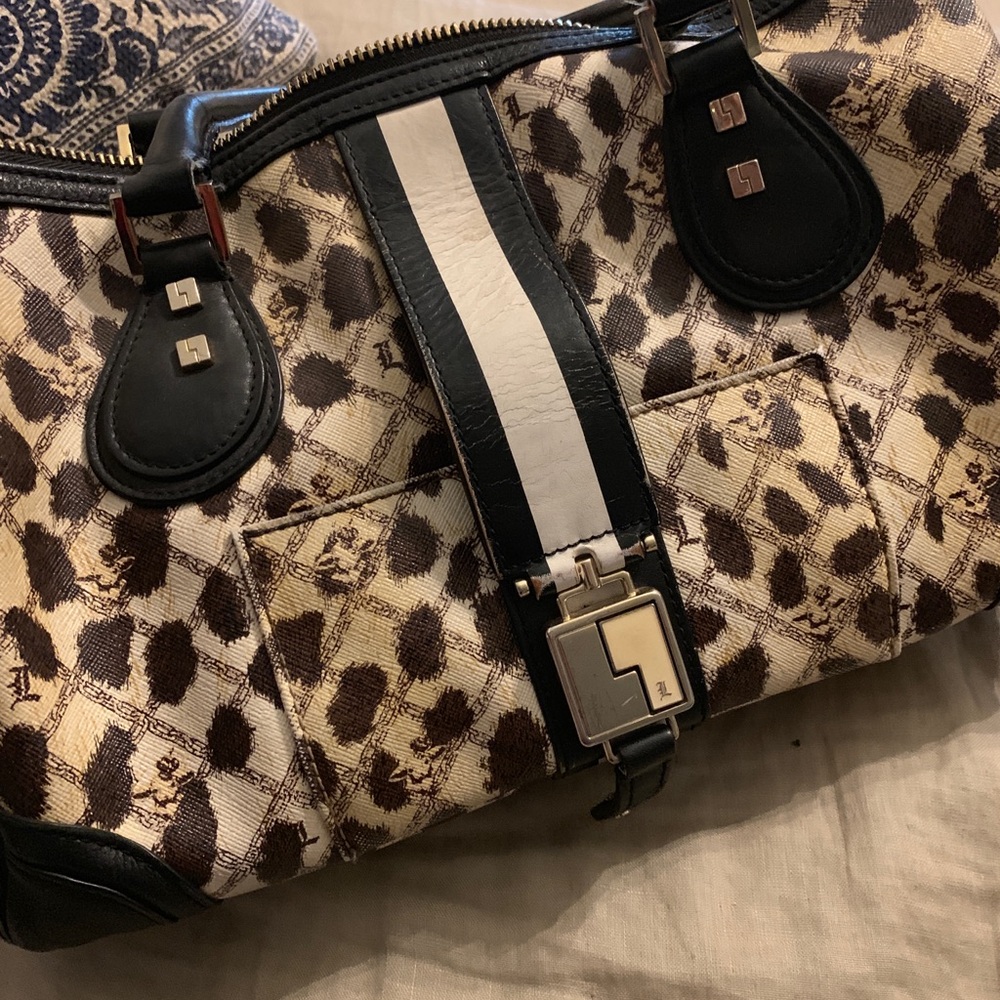 L.A.M.B cheetah print handbag